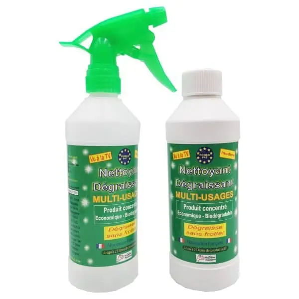 Nettoyant Dégraissant Biodegradable POWERPAT®500 ml + vaporisateur