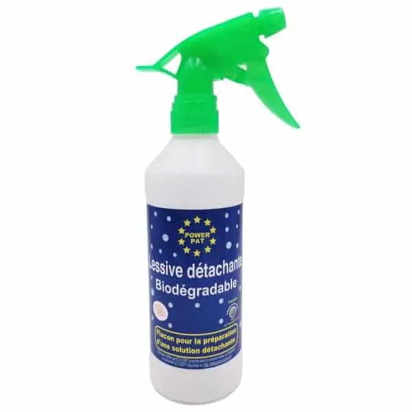 Pulvérisateur pour la Lessive Détachante Biodégradable POWERPAT® 500 ml flacon vide
