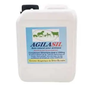 Agilasil Buvable 2.5 Litres Bio Morvan Totalement Assimilable pour animaux de grande taille