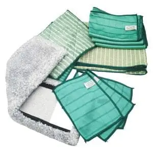 Kit complet microfibre bambou brillante