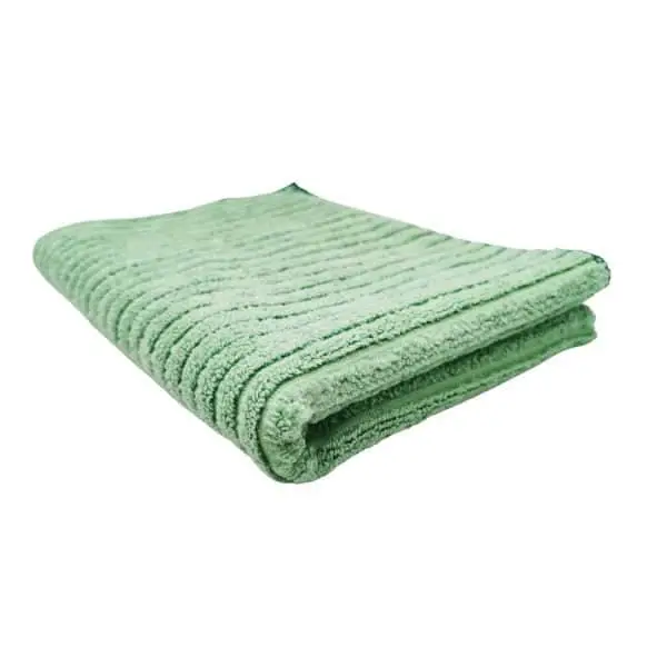 Serpillière Microfibre Bambou Brillante Verte dont 32% de Bambou