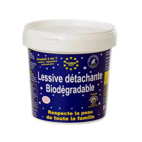 Lessive détachante Biodégradable POWERPAT® 1 kg