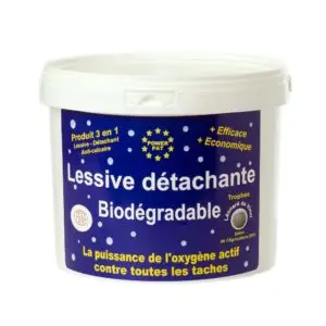Lessive Détachante Biodégradable POWERPAT® 5 kgs soit 22€ du kilo
